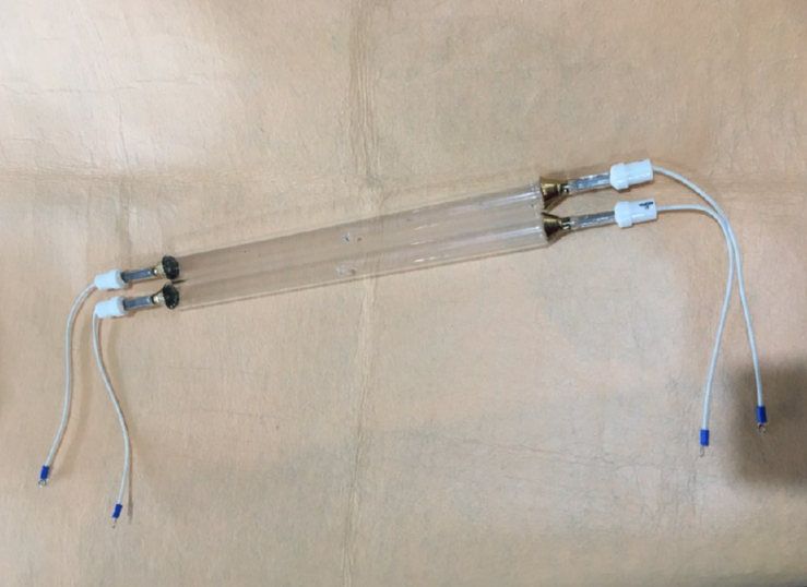 Long life mercury UV curing tube